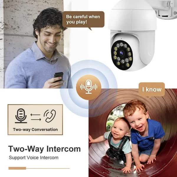 1080P Outdoor Full Color Night Vision Surveillance Camera Smart Home & Security - DailySale