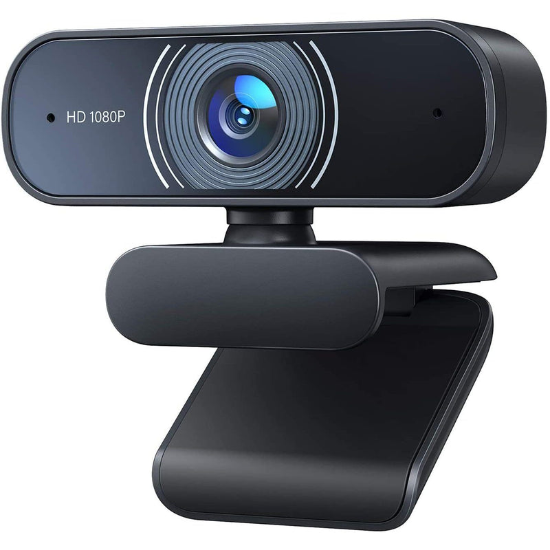 1080P Webcam, Desktop Camera with Dual Microphones Computer Accessories - DailySale