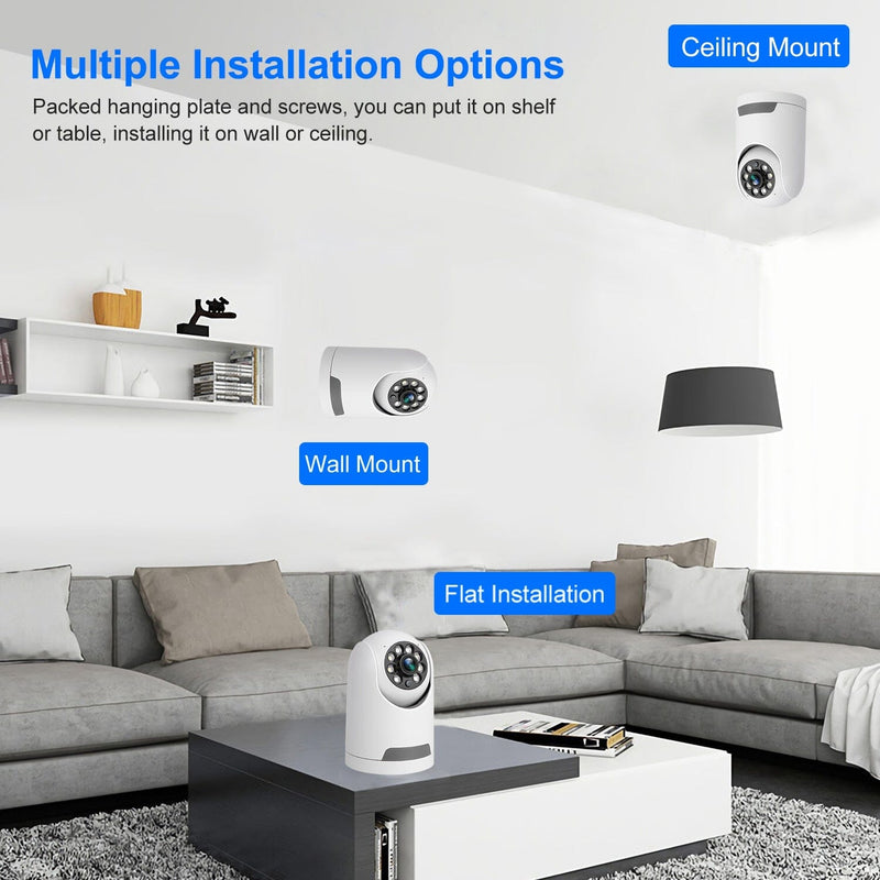 1080P Wifi IP Camera Pan Tilt Security Surveillance Camcorder Smart Home & Security - DailySale