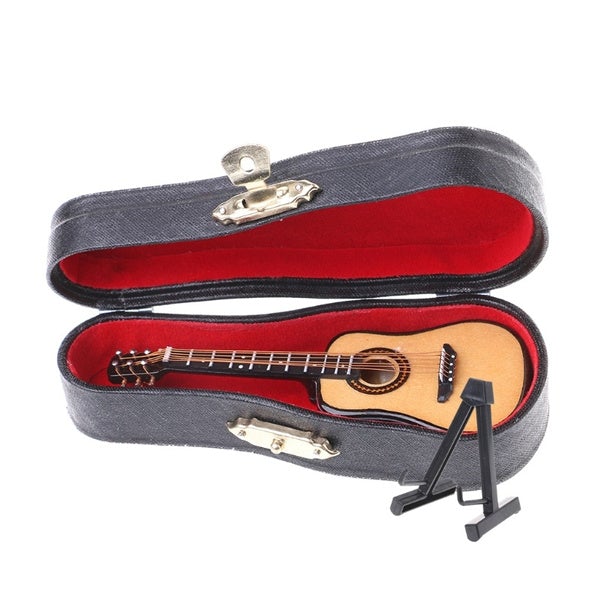 10CM Toy Acoustic Guitar Toys & Games Wood - DailySale