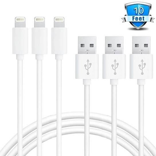 10ft Apple-Certified Lightning Cable - Assorted Styles Phones & Accessories - DailySale