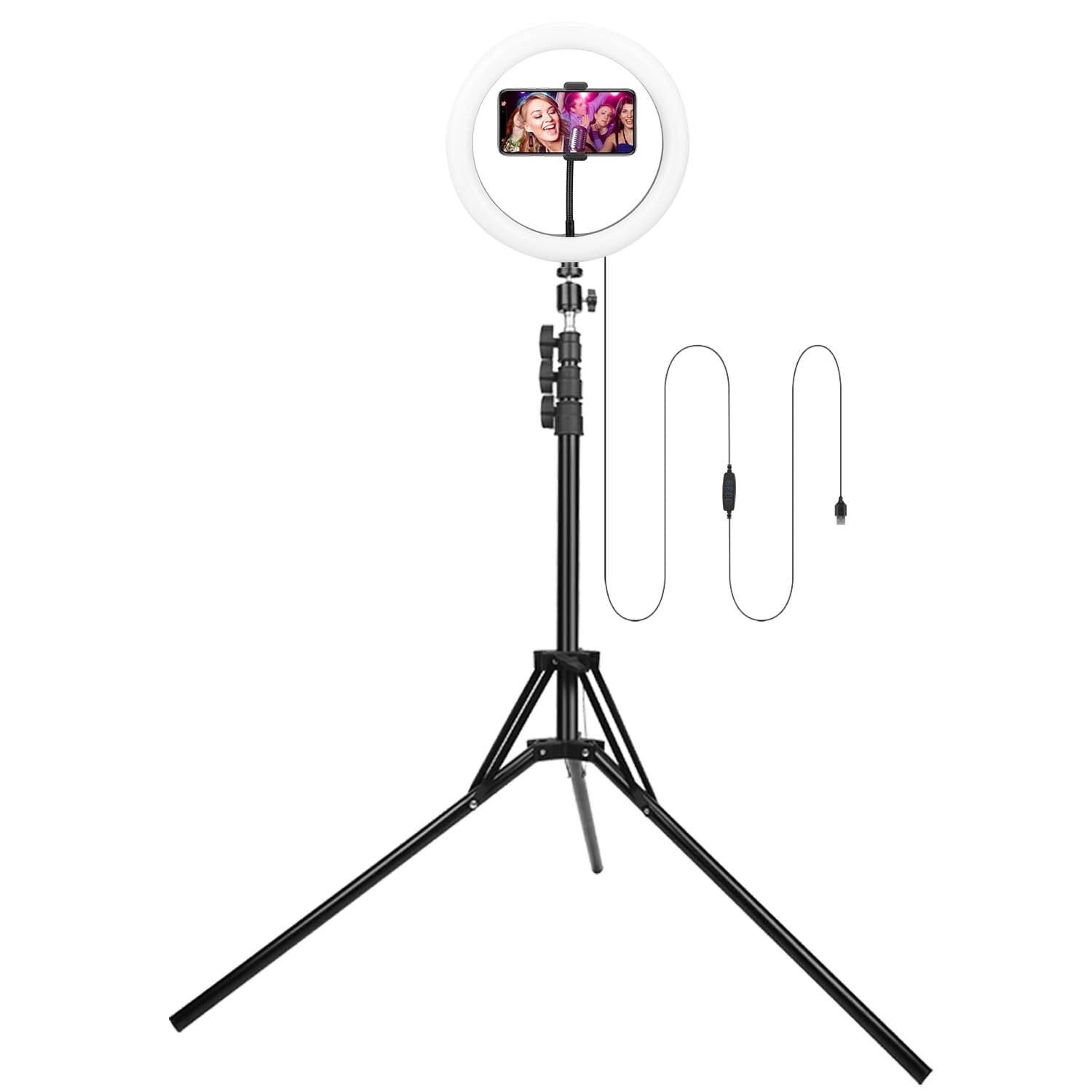 10in 120 LEDs Selfie Ring Light Mobile Accessories - DailySale