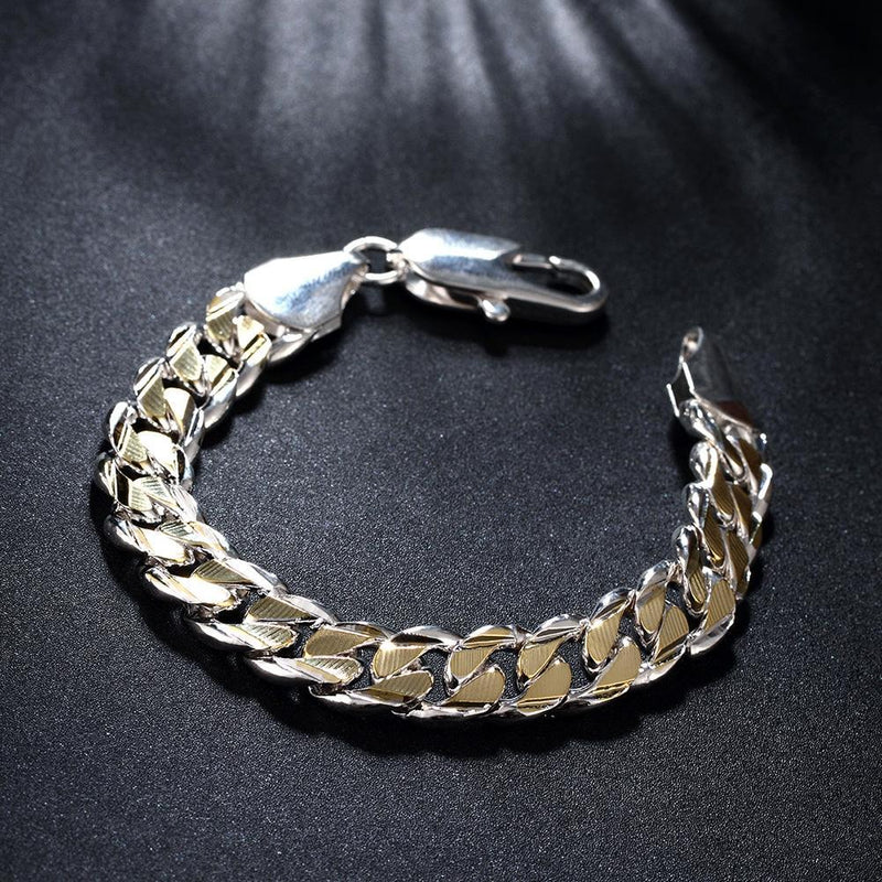 10K Gold Figaro Bracelet Bracelets - DailySale