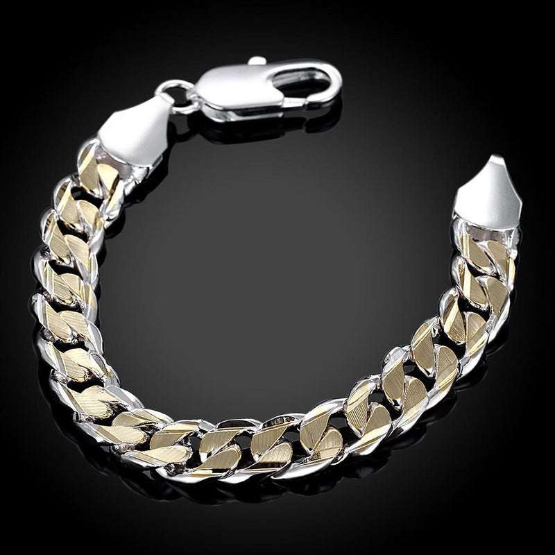 10K Gold Figaro Bracelet Bracelets - DailySale