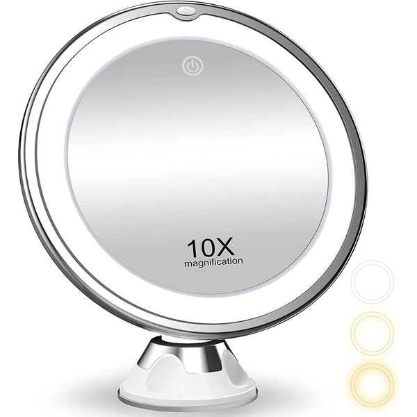 10X Magnifying Makeup Mirror with Lights Beauty & Personal Care - DailySale