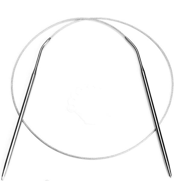 11-Pack: Stainless Steel Circular Knitting Needles Circular Knitting Pins Everything Else - DailySale
