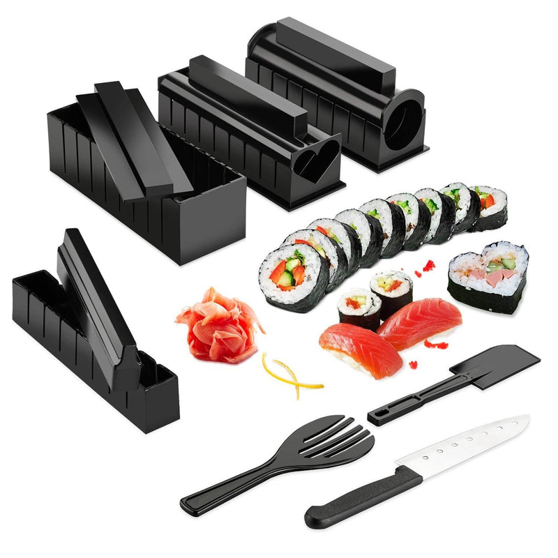 11-Piece: DIY Sushi Making Kit Tools Set Kitchen & Dining - DailySale