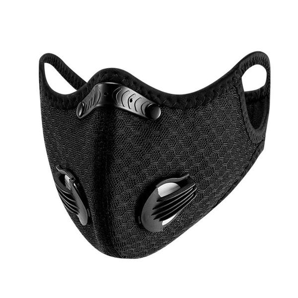 11-Piece Set: Breathable Bacteria-Proof Sport Face Mask with Activated Carbon PM 2.5 Face Masks & PPE Black - DailySale