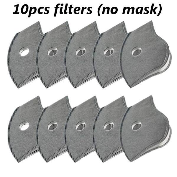 11-Piece Set: Breathable Bacteria-Proof Sport Face Mask with Activated Carbon PM 2.5 Face Masks & PPE - DailySale