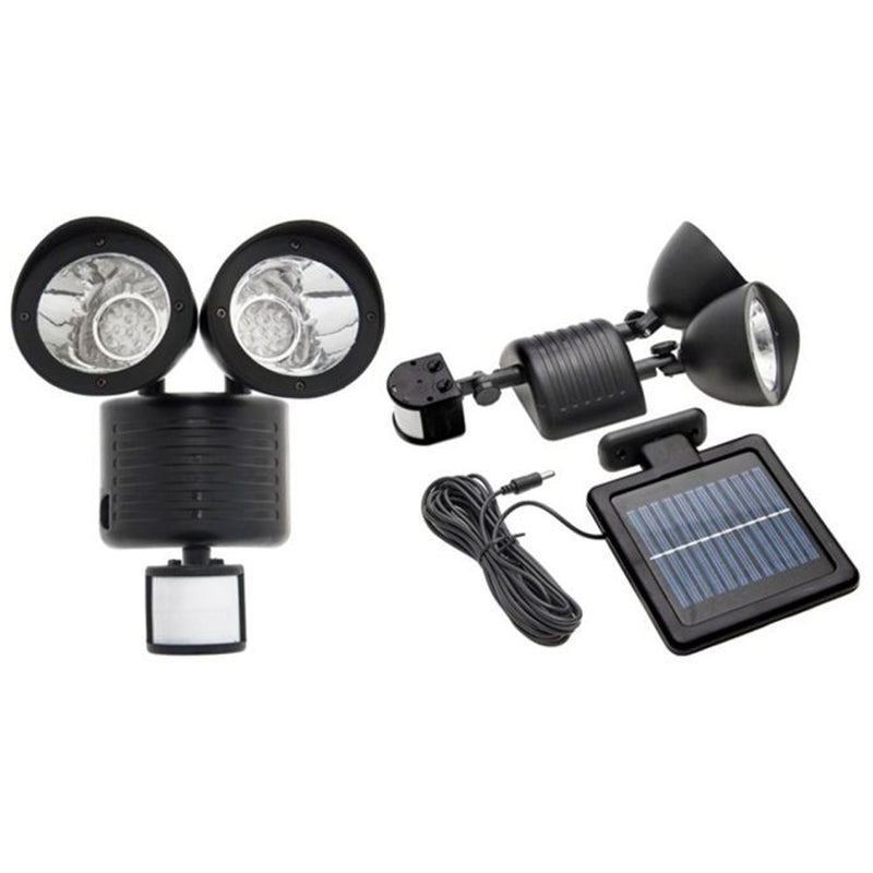 Outdoor Nation Solar Powered 22-LED Security Floodlight - DailySale, Inc