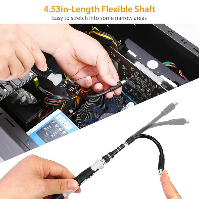 115-in-1 Magnetic Screwdriver Repair Tool Set Home Improvement - DailySale