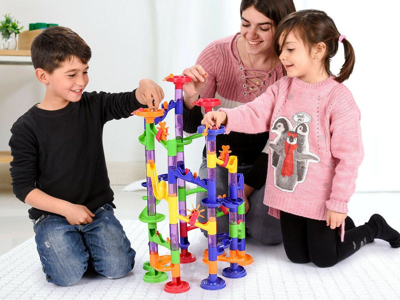 117-Piece: BritenWay Large Marble Run Toy Set Toys & Games - DailySale