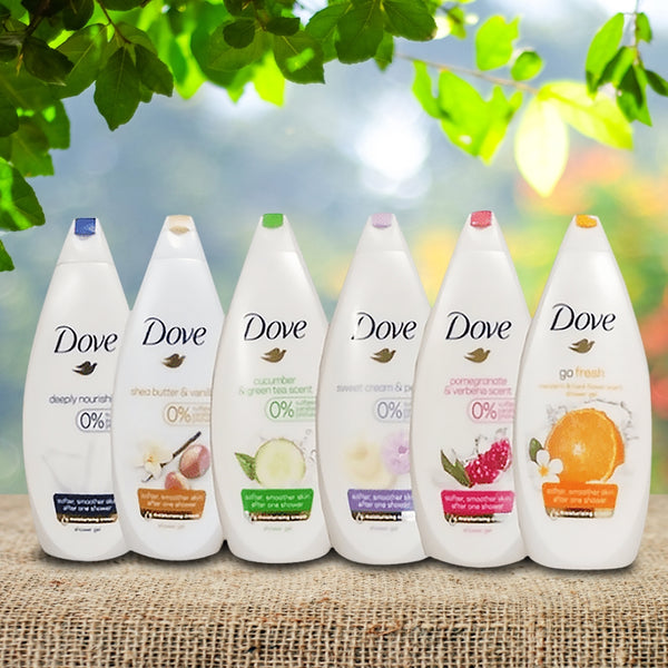 6-Pack Dove Body Wash Shower Gel, available at Dailysale