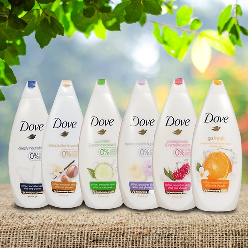 6-Pack Dove Body Wash Shower Gel - DailySale, Inc