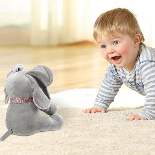 12-Inch Stuffed Plush Elephant Doll Baby - DailySale