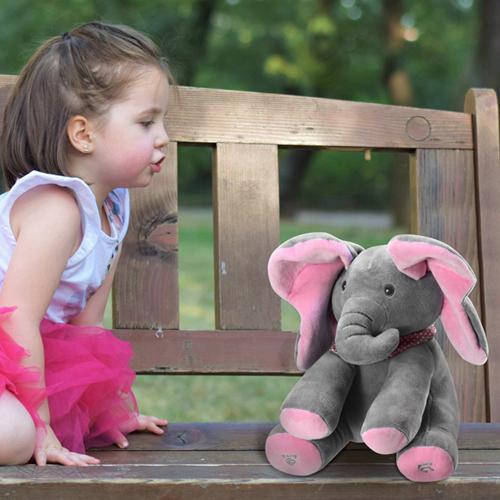 12-Inch Stuffed Plush Elephant Doll Baby - DailySale