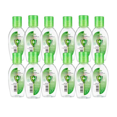 12-Pack: 50ml Antibacterial Hand Sanitizer Beauty & Personal Care - DailySale