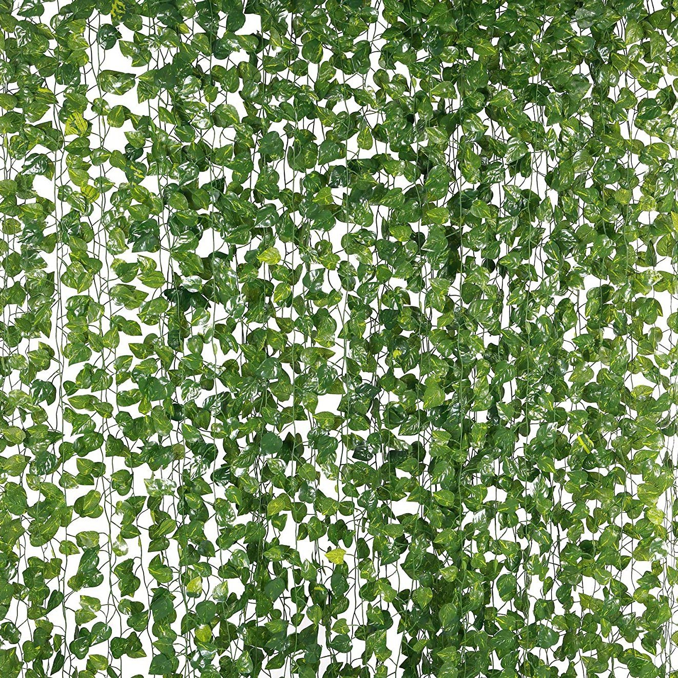 12-Pack: 78Ft. Silk Artificial Ivy Vines Leaf Garden & Patio - DailySale