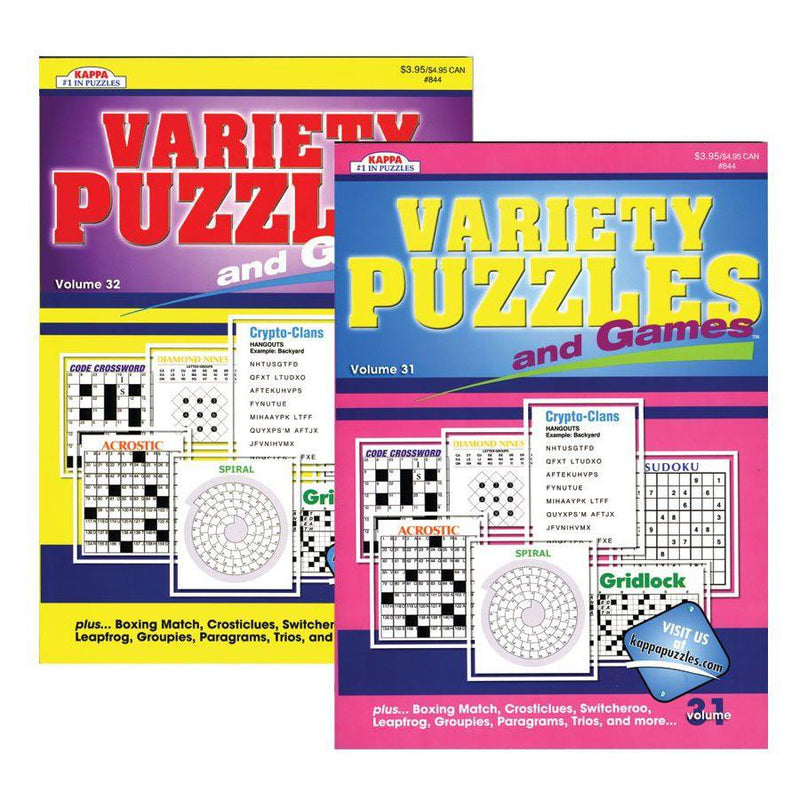 12-Pack: 98 Pages Kappa Variety Puzzles & Games Book Toys & Games - DailySale