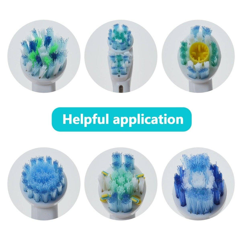 12-Pack: Assorted Clean Replacement Electric Toothbrush Heads Beauty & Personal Care - DailySale