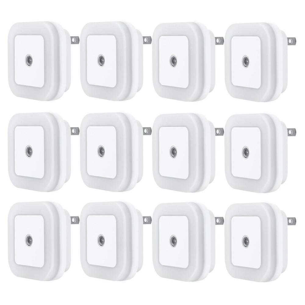 12-Pack: LED Plug-in Night Light Indoor Lighting - DailySale