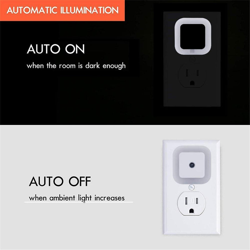12-Pack: LED Plug-in Night Light Indoor Lighting - DailySale