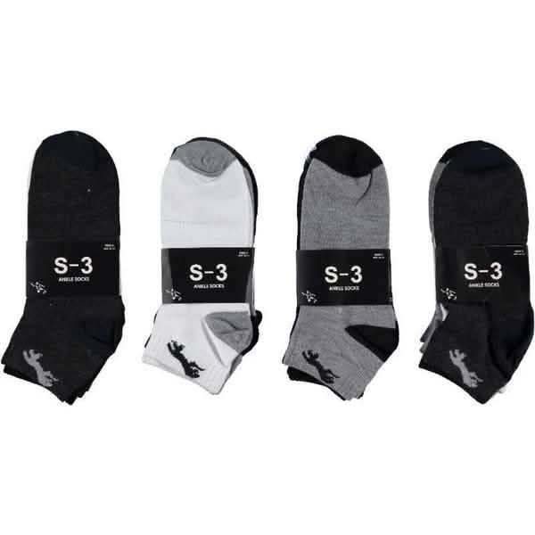 12-Pack: Men Low-Cut Soft Ankle Socks Men's Apparel - DailySale