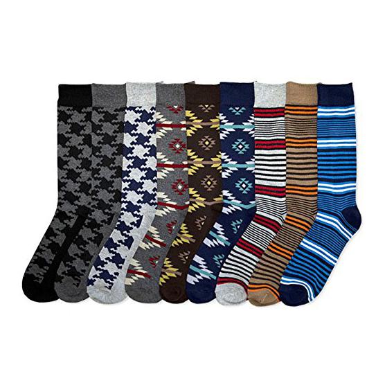 12-Pack: Men's Crew Dress Socks Men's Accessories G1 - DailySale