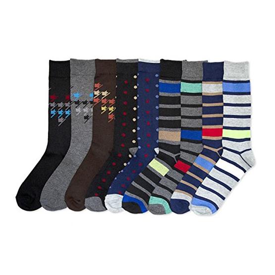 12-Pack: Men's Crew Dress Socks Men's Accessories G3 - DailySale