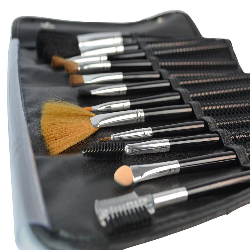 12-Pack: Premium Makeup Brush Set for Blending Blush Concealer Eye Shadow Beauty & Personal Care - DailySale