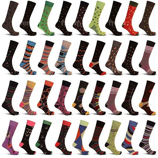 12-Pairs: Men's James Fiallo Premium Quality Dress Socks Men's Shoes & Accessories - DailySale