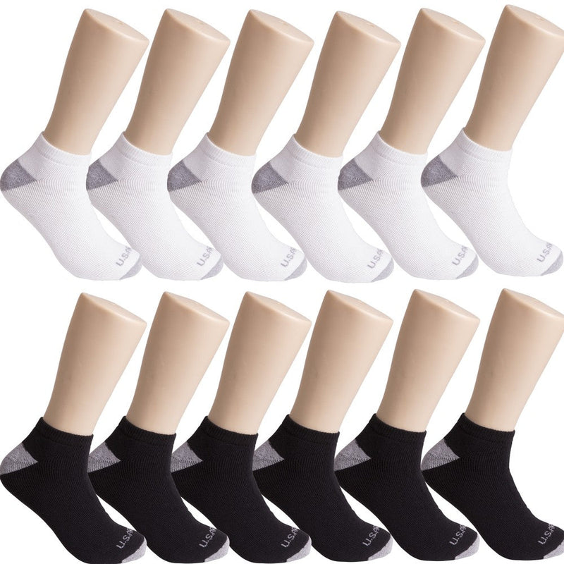 12-Pairs: U.S. ARMY Tri-Blend Socks Men's Shoes & Accessories Assorted No Show - DailySale