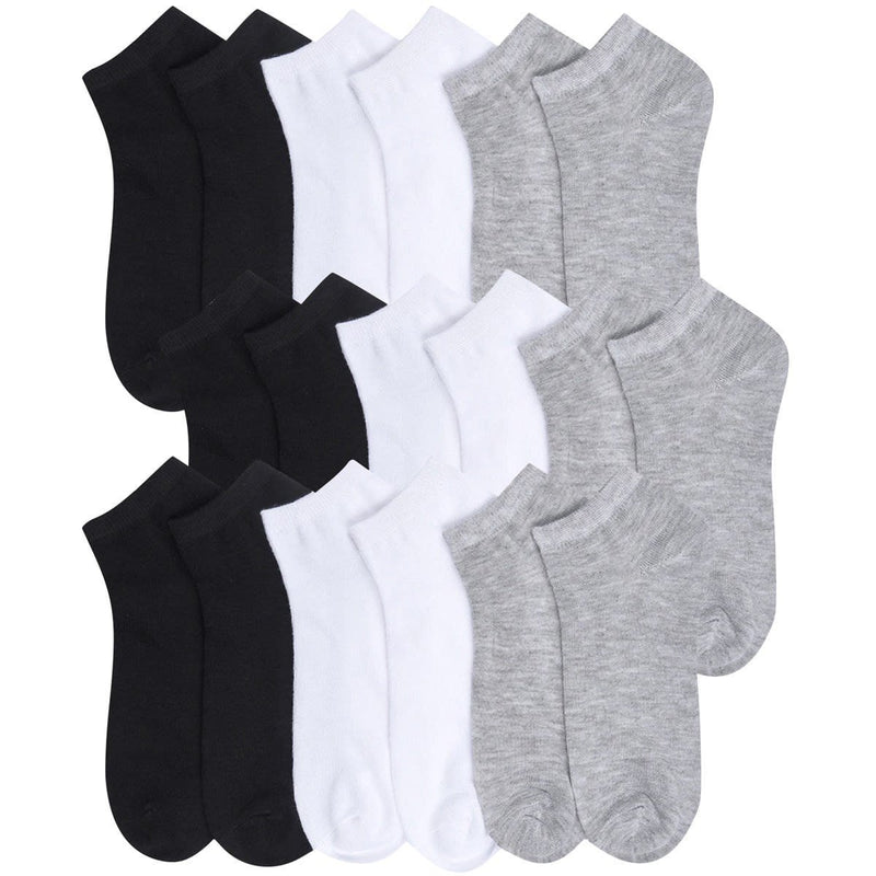 12-Pairs: Women's Classic Low Cut Socks Women's Accessories Assorted - DailySale