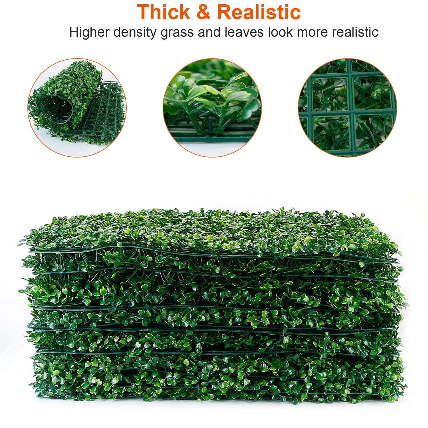 12-Piece: Artificial Boxwood Plant Grass Garden & Patio - DailySale