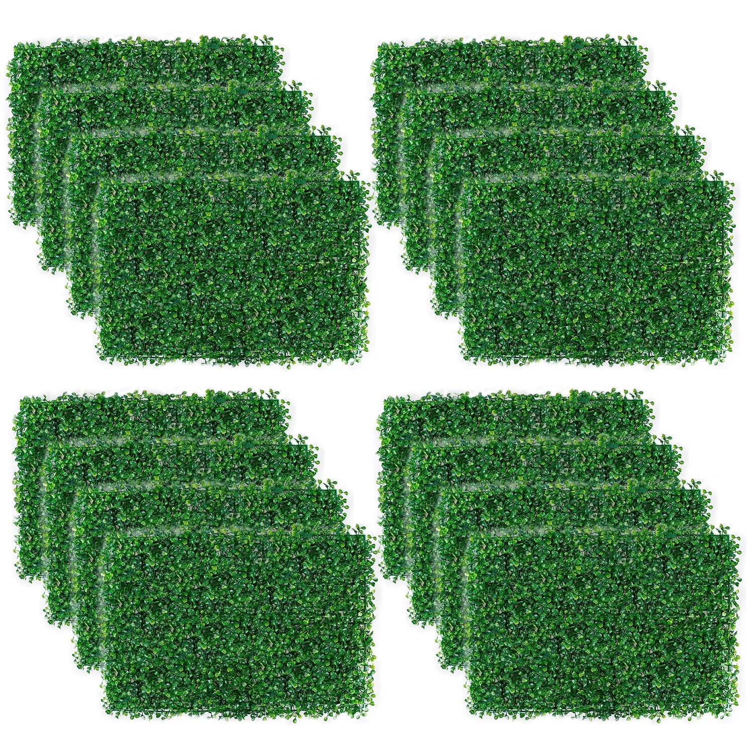 12-Piece: Artificial Boxwood Plant Grass Garden & Patio - DailySale