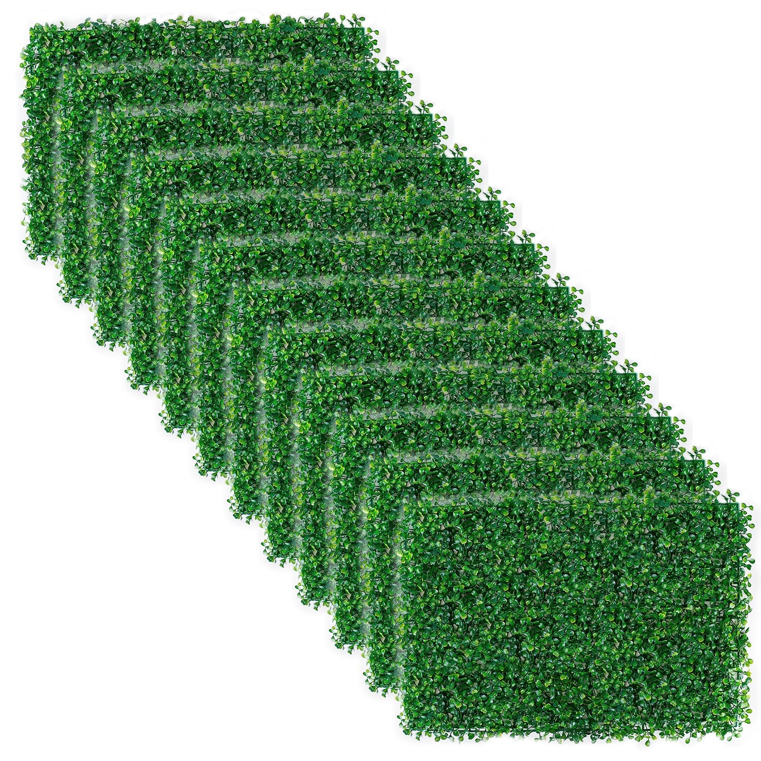 12-Piece: Artificial Boxwood Plant Grass Garden & Patio - DailySale