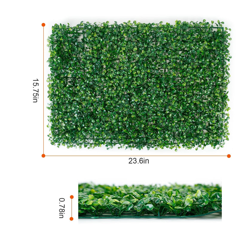 12-Piece: Artificial Boxwood Plant Grass Garden & Patio - DailySale