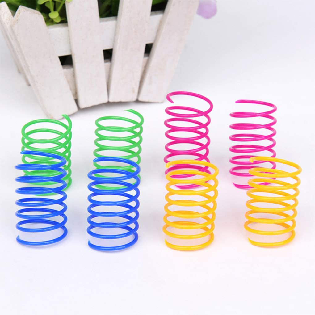 12-Piece: Cat Coil Spring Toy Pet Supplies - DailySale