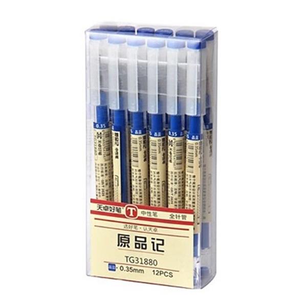 12-Piece Set: 0.35mm Water-based Pen Gel Pen Art & Craft Supplies Blue - DailySale