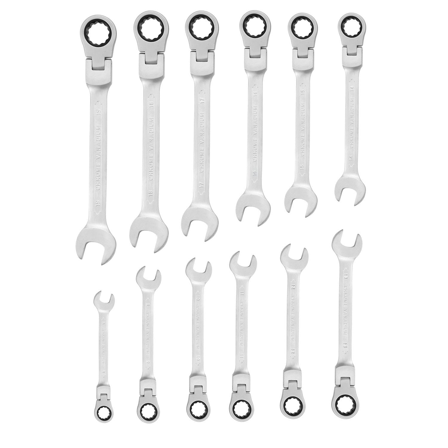 12-Piece Set: 8-19mm Metric Combination Wrench Home Improvement - DailySale