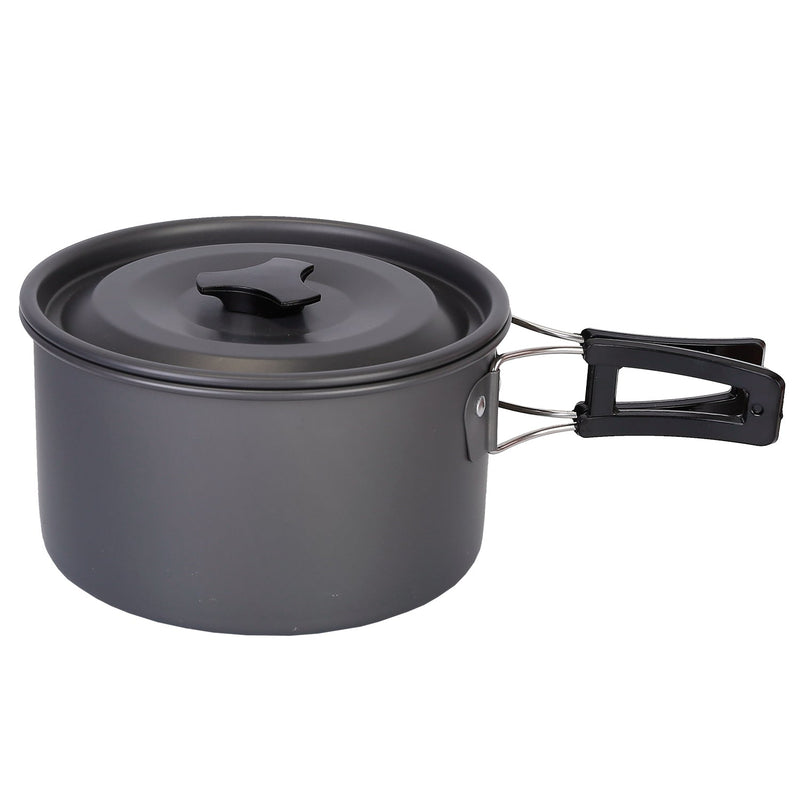 12-Pieces: Camping Cookware Set Sports & Outdoors - DailySale