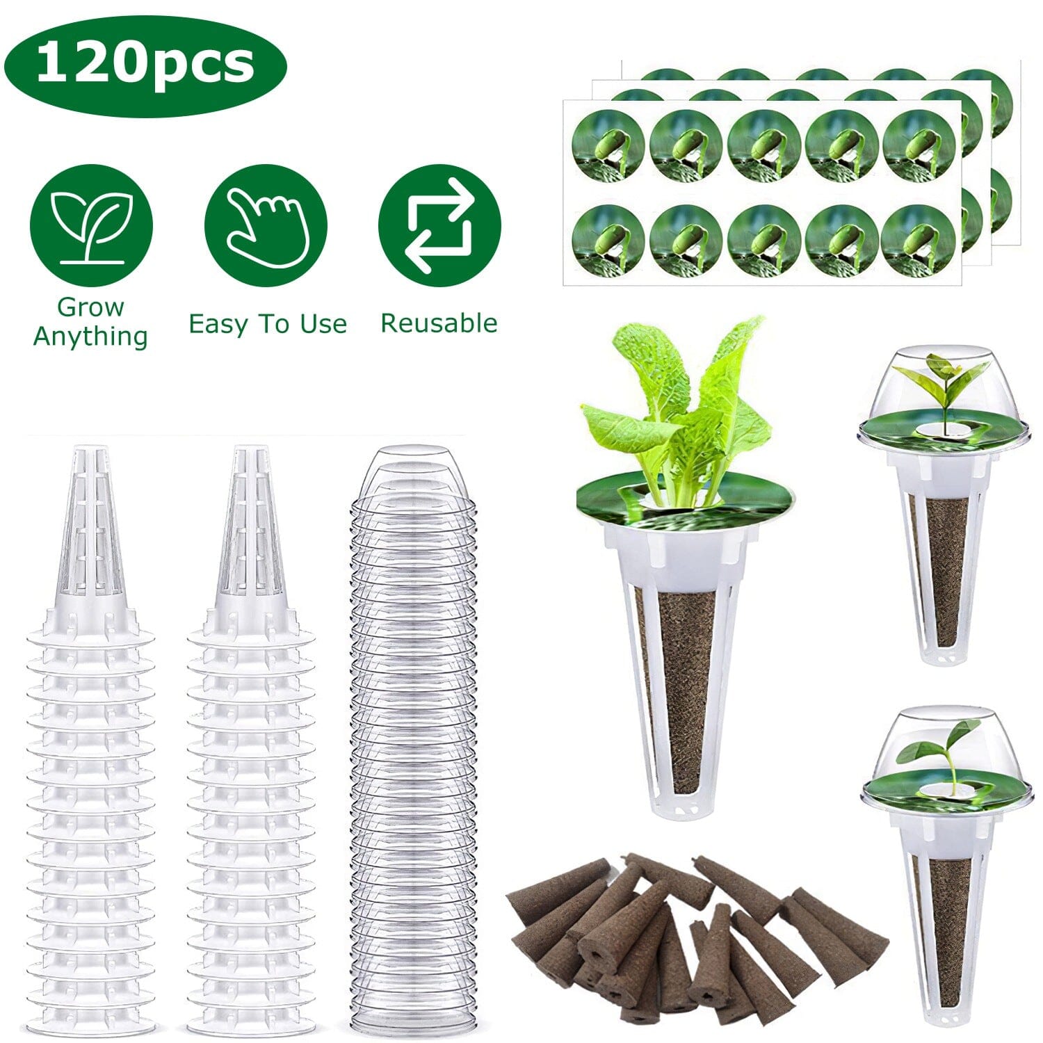 120-Piece: Seed Pod Kit Garden & Patio - DailySale