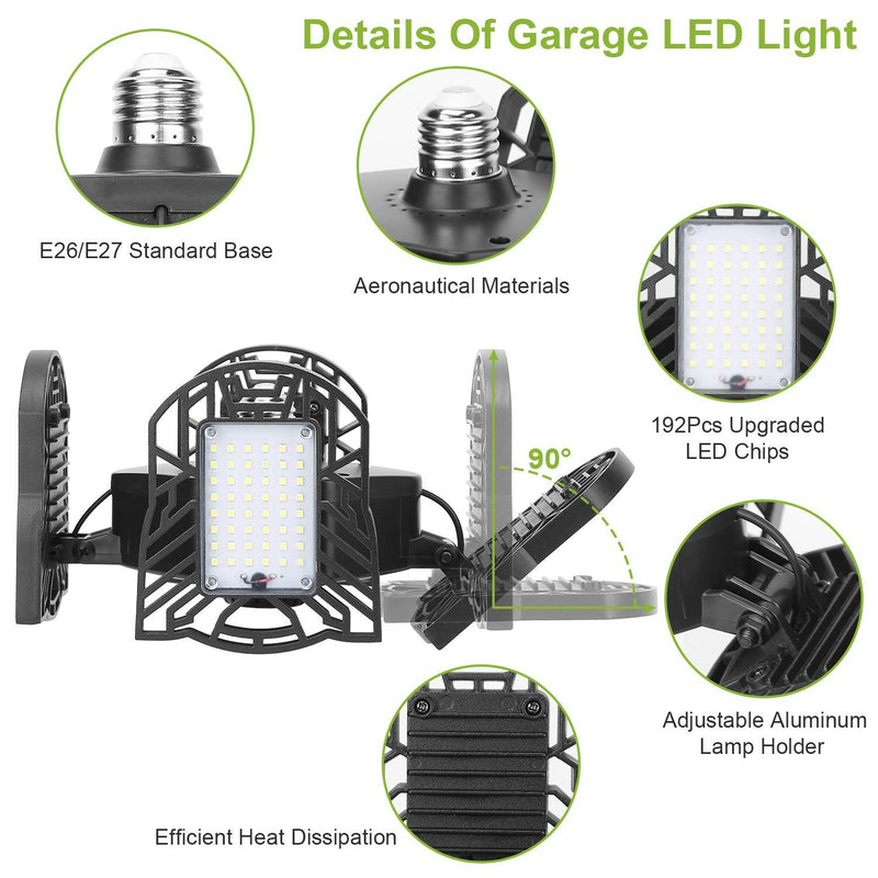 12000LM LED Garage Light Outdoor Lighting - DailySale