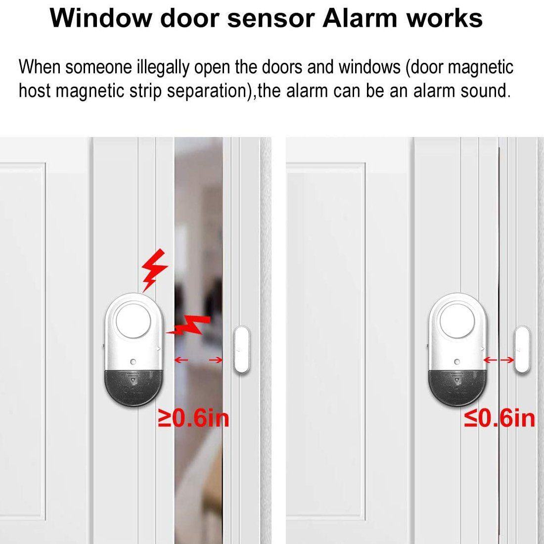 120DB Door Window Alarm Household Appliances - DailySale