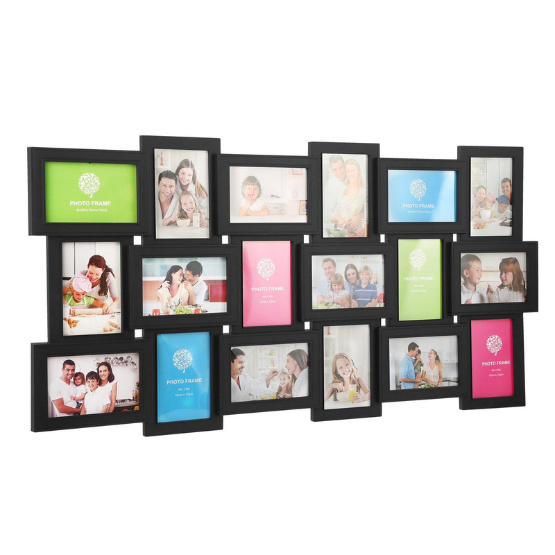 12/18 Picture Frames Collage for Photos in 4" x 6" Glass Protection