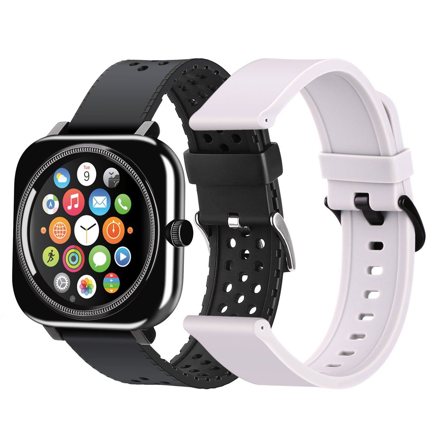 1.28'' Touch Screen Smartwatch Handsfree Bluetooth Sport Fitness Tracker Smart Watches - DailySale