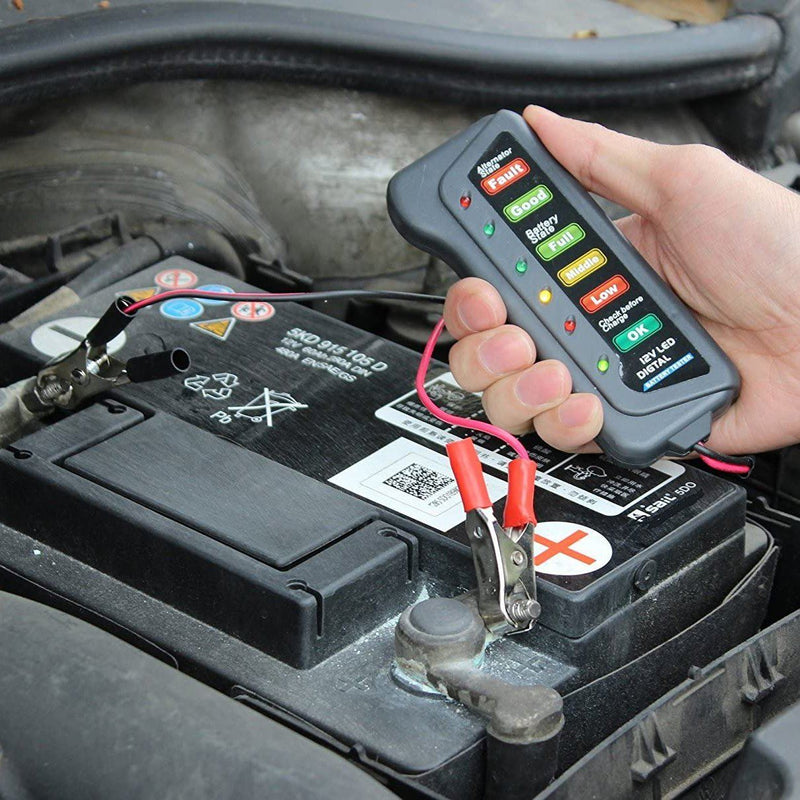 12V Car Digital Battery/Alternator Tester 15 Amps Automotive - DailySale