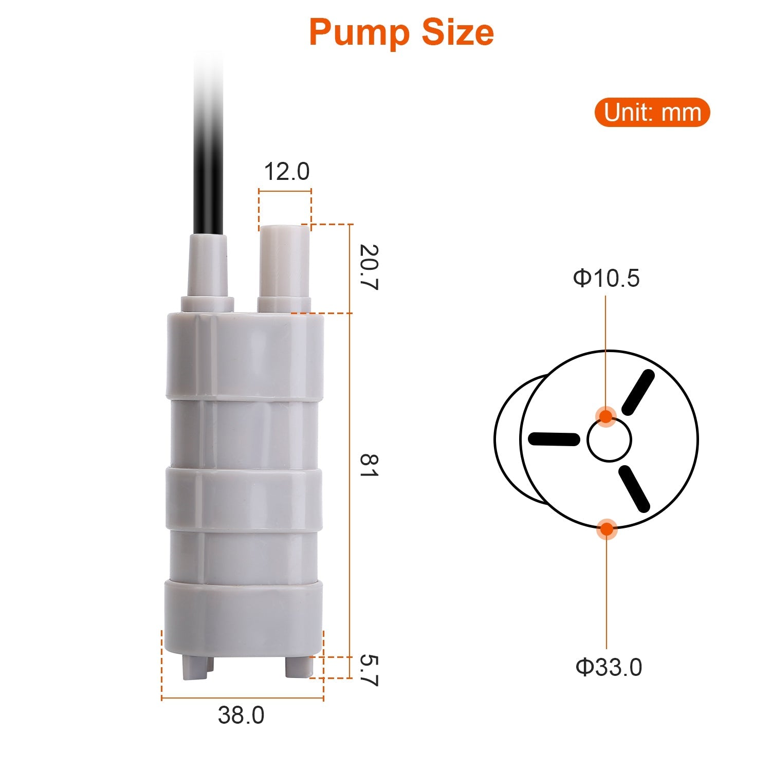 12V Submersible Water Pump Garden & Patio - DailySale