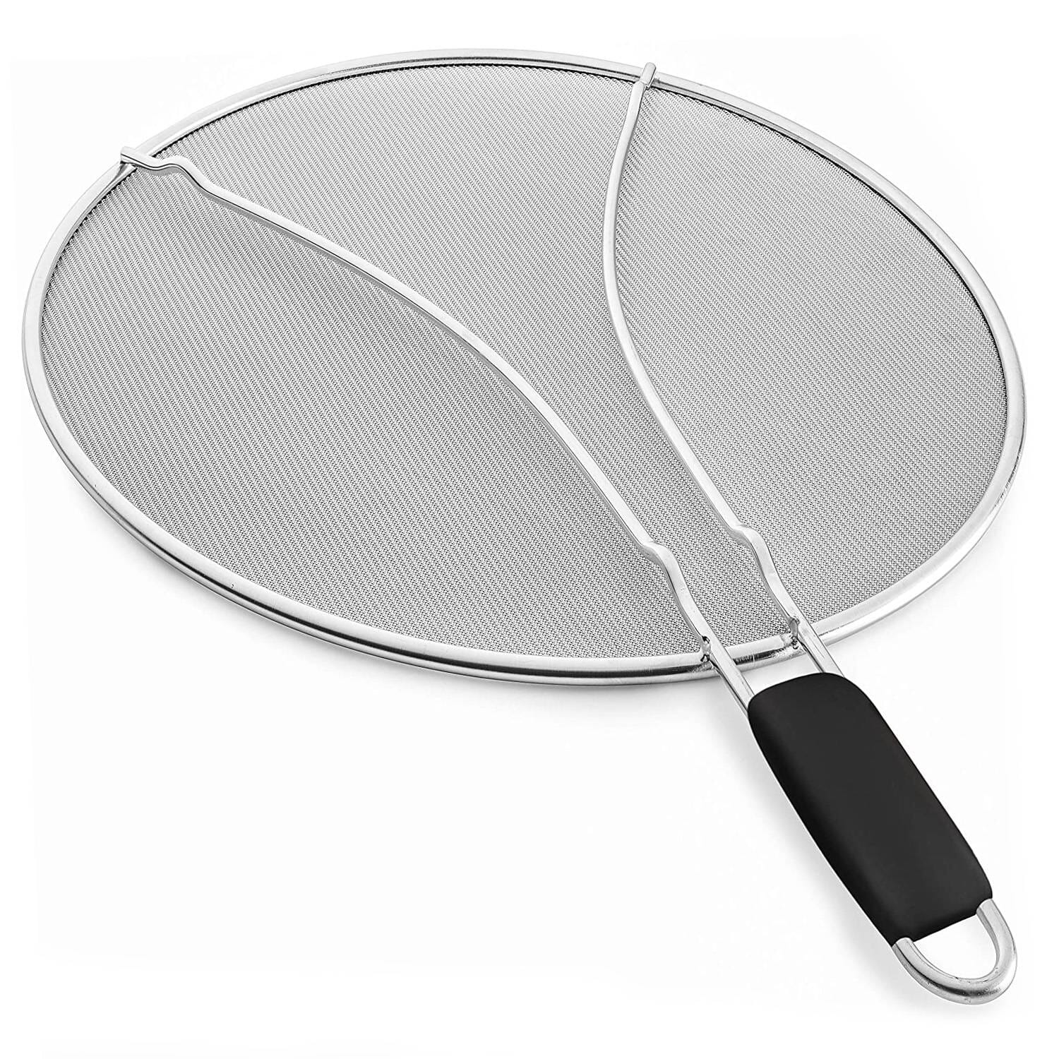 13-Inch Stainless Steel Grease Splatter Screen Kitchen Tools & Gadgets - DailySale