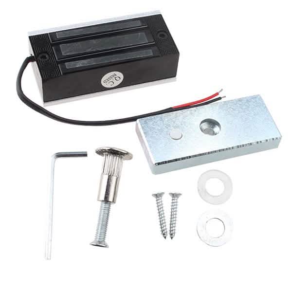 130Lbs Holding Force Electric Magnetic Lock for Door Access Control System Home Improvement - DailySale